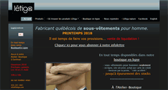 Desktop Screenshot of letiga.com